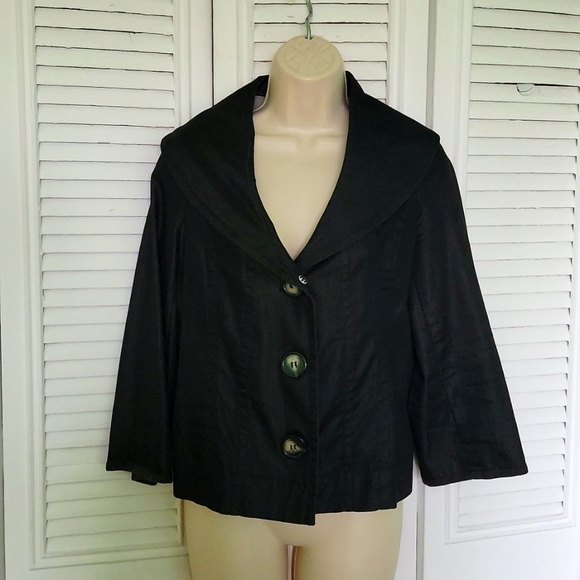 DFA New York unique removable faux fur jacket sz small - Picture 2 of 12